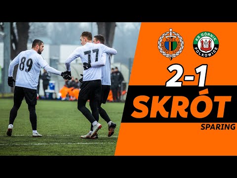 SPARING: Chrobry Głogów - Górnik Polkowice 2:1 (skrót)