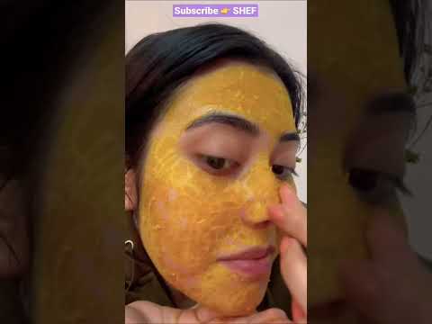 Testing Viral Besan Remedy for Facial Hair Removal at home! ❌Does it actually work❓😵‍💫🙊 #shorts