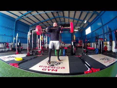 Jakub - Power Clean - Gregor Gym