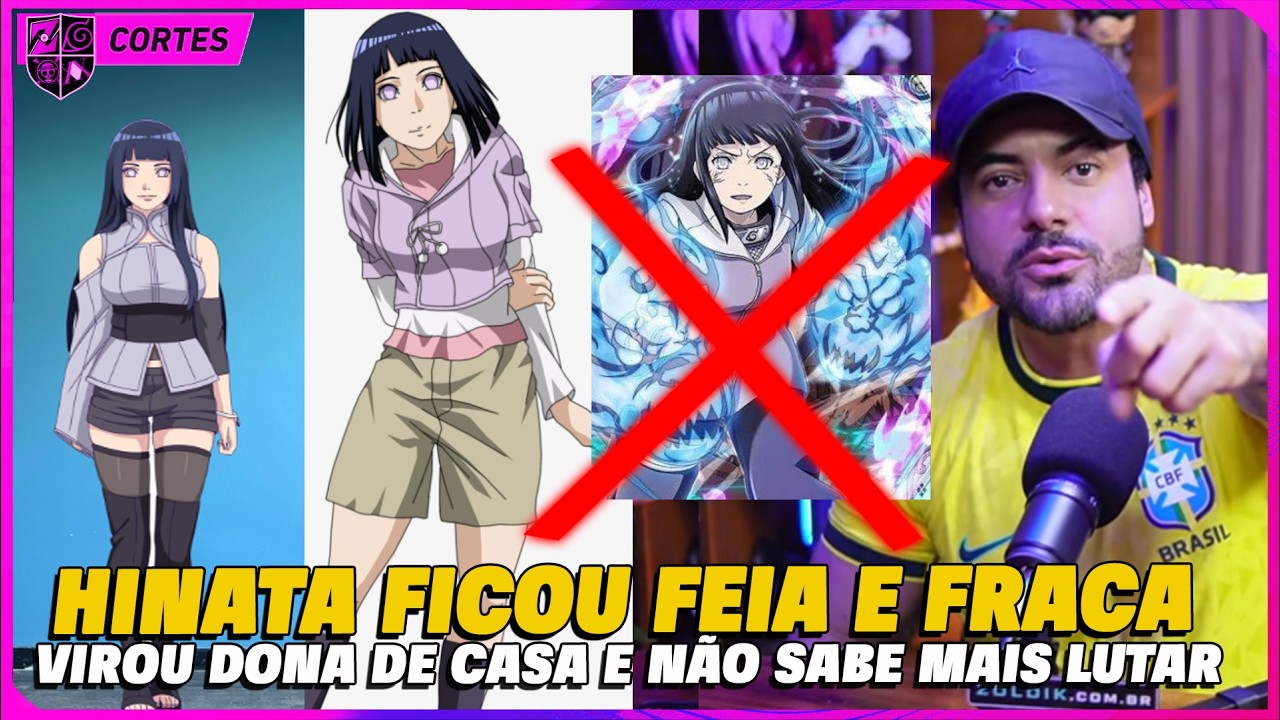 HINATA DESPERDIÇADA EM BORUTO - FICOU FEIA E FRACA! - Fred Animes