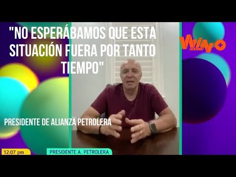 Presidente de Alianza Petrolera: No esperábamos que esta situación fuera por tanto tiempo