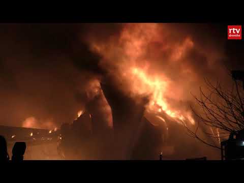 Fabriekshal Hendriks & De Jonge Tynaarlo verwoest; Coolen eigen contra-expert