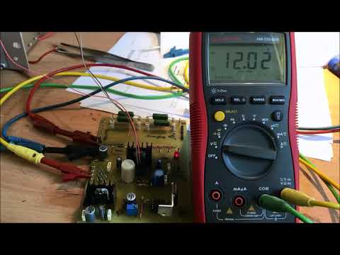 7812 und KD503 / 2N3055 Hochstromnetzteil - einstellbar /