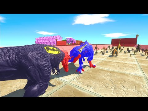 Hunting Found Jurassic World Evolution 5 Marvel DC Dinosaur Superhero - Dinosaurs Race Champions