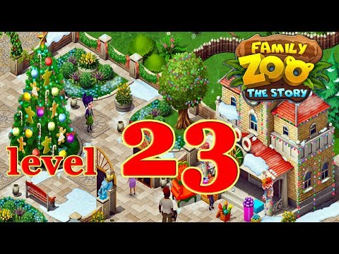 Family Zoo: The Story Happy Holidays level 23