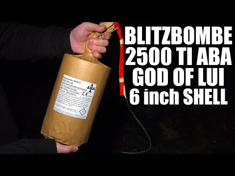 BLITZBOMBE 2500 TI ABA | GOD OF LUI | 2,5KG SALUTE SHELL 6 INCH