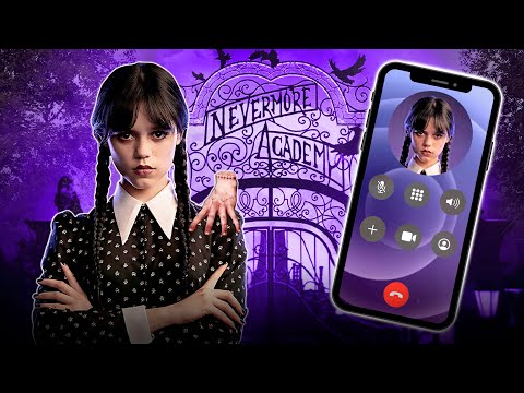 MERLINA (LLAMADA) 😱 📞 Quiere Ser Tu Mejor Amiga y que jueguen juntos🖤😊