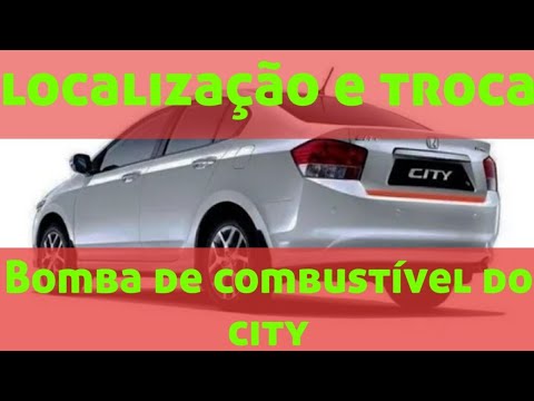 How to replace the fuel pump on a Honda City and its location.