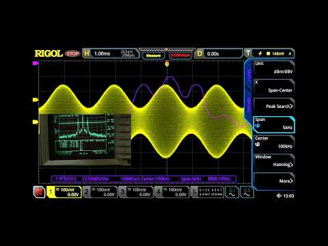 #997 Rigol MSO5000 FFT