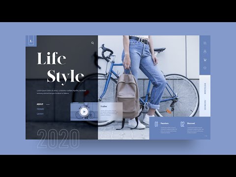 Web Design In Adobe XD | How To Make Website UI Design Using Adobe XD