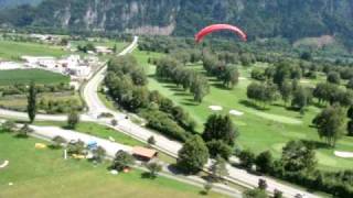 preview picture of video 'Bobo Going Crazy with her pilot in Interlaken Paragliding'