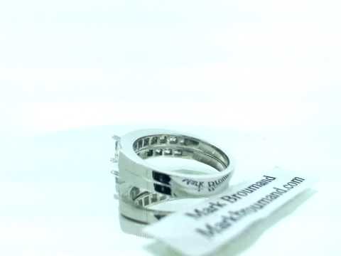 Mark Broumand- 1.54ct Princess Cut Diamond Engagement Anniversary Ring- www.markbroumand.com