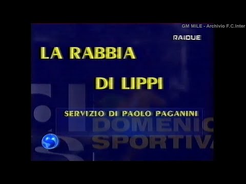 1999-00 (20^ - 06-02-2000) Parma-INTER 1-1 [Vieri,Crespo(R)] - ''La Rabbia di Lippi'' D.S.Rai2