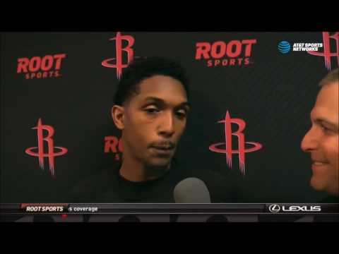 Lou Williams' first interview as a Houston Rocket