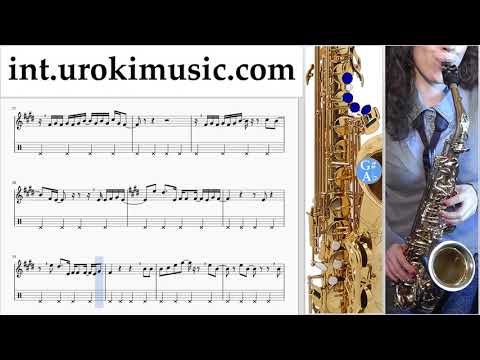 Saxophone lessons (Alto) Avril Lavigne - Love Me Insane Sheet Music Tutorial um-i-n352
