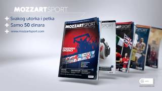 U susret čitaocima: Nabavite MOZZART Sport u objektima Trafika!
