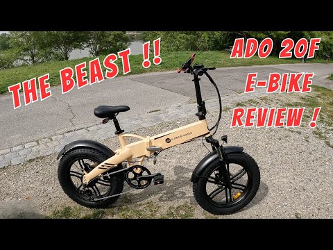 E-BIKE REVIEW : The ADO 20F BEAST !
