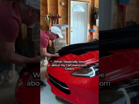 CarCovers.com - 2014 Chevrolette Corvette - Black Satin Cover