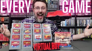 My Virtual Boy Collection - The COMPLETE Set