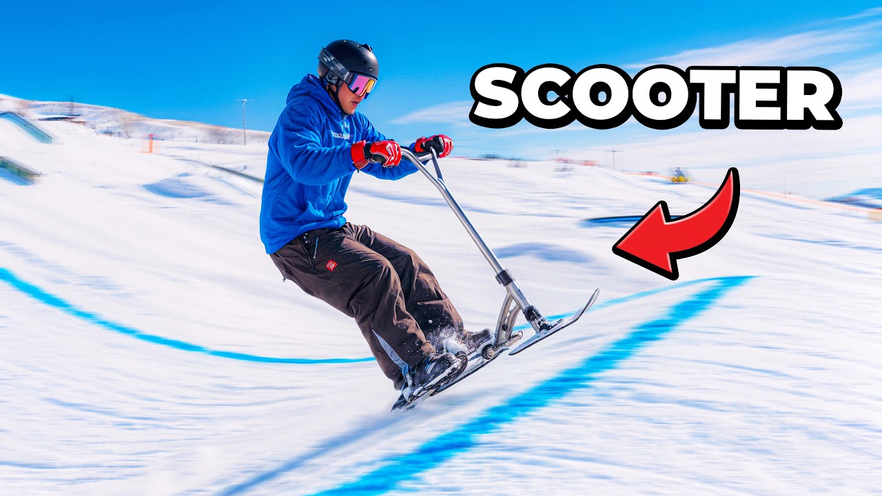 Extreme Testing The SNOW SCOOTER