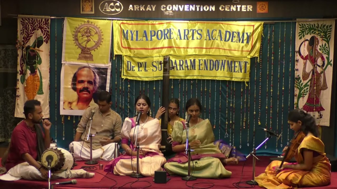 Mylapore Arts Academy-Dr P V Sundaram Endowment-  Anahita and Apoorva Vocal