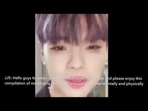 Ji Jin Seok Singing Compilation✨☁️