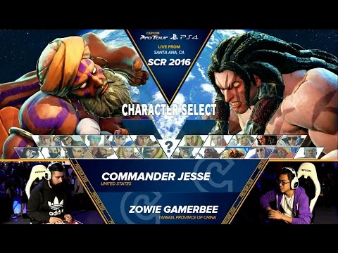 Commander Jesse (Dhalsim) vs Gamerbee (Necalli) - SCR 2016 - Pools