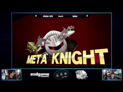 RISE 2016 Pools - Mutiny|S2H (Meta Knight) vs Kallor (King Dedede)