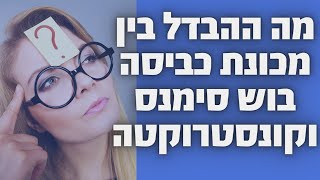 מה ההבדל בין מכונת כביסה בוש סימנס וקונסטרוקטה? | איציק הטכנאי שלך.
