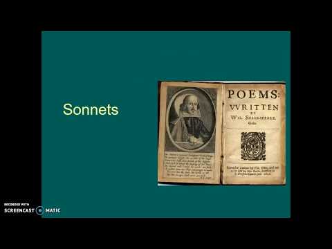 How to Write a Shakespearean Sonnet