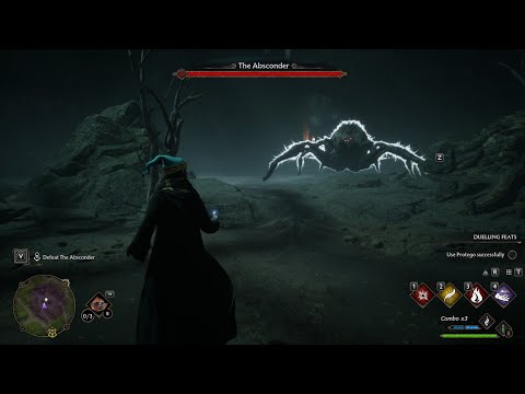 Gameplay | Hogwarts Legacy - Part4 (Legendary spider matriarch, The Absconder fight)