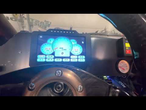 Tinker Electronics dash running on Holley Terminator X