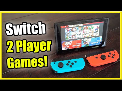 How to Play 2 Player Coop Games on Nintendo Switch (Joy Con Tutorial!)