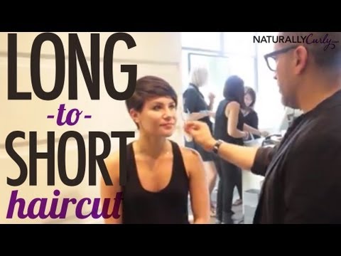 Long to Short Pixie Haircut | NaturallyCurly.com