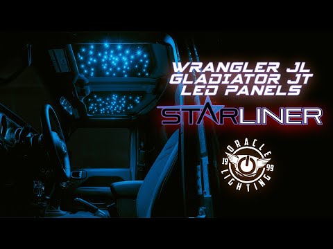 StarLINER ColorSHIFT Fiber Optic Hardtop Headliner-Wrangler JL and Gladiator JT