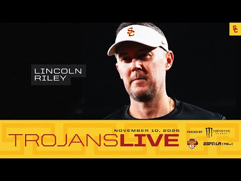 USC HC Lincoln Riley | Trojans Live 11.10.25