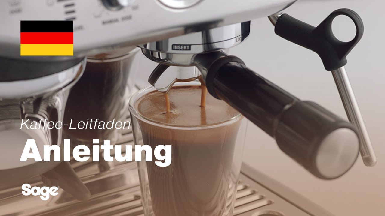 Abstreifen der Kaffeemehl-Dosis