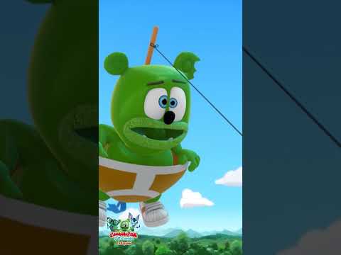 Gummy contra la Máquina Voladora🪁💨 #gummibär #gummibar #infantiles #gummybear #videosinfantiles