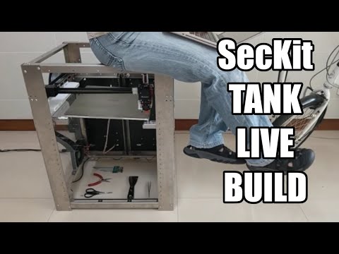 SecKit - TANK - 3D Printer - Build & Test - Part 1 - Chris's Basement