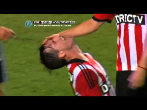 Atajada de Guzmán Estudiantes 0   Newell's 0 Fecha 5 Torneo Final 2014 Fútbol Para Todos1