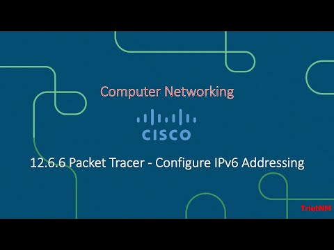 12.6.6 Packet Tracer - Configure IPv6 Addressing