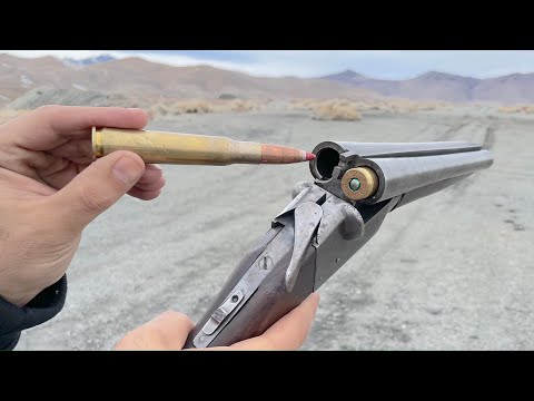 firing TWO 50bmg out of a Shotgun at the same time