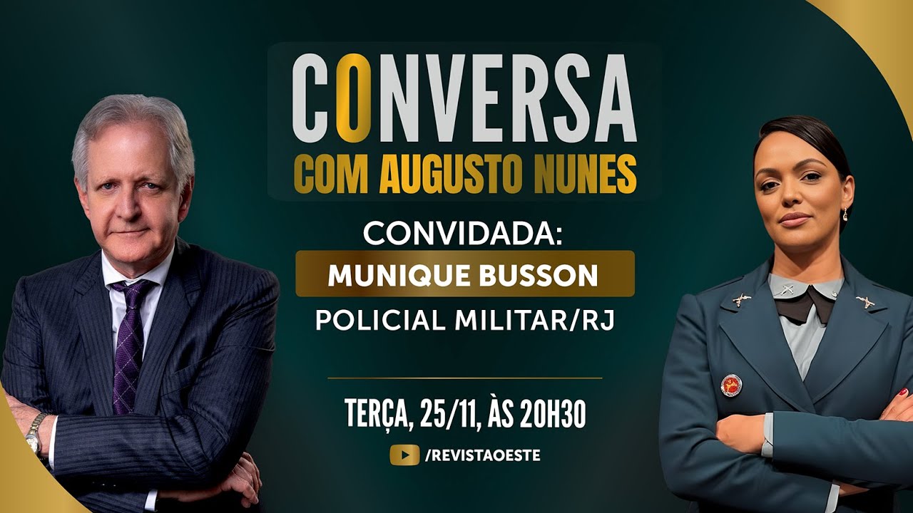 CONVERSA COM MUNIQUE BUSSON, POLICIAL MILITAR DO RIO DE JANEIRO