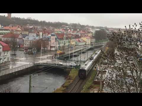 SNÄCKEBACKEN - Tåg @ Söderbro - 191129 - RONNEBY (Blekinge)