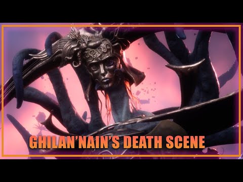 Ghilan'nain death scene - Dragon Age The Veilguard