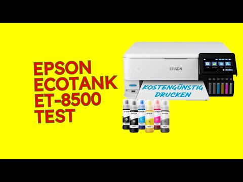 Epson EcoTank ET-8500 Review [SHORT & COMPACT] Summary