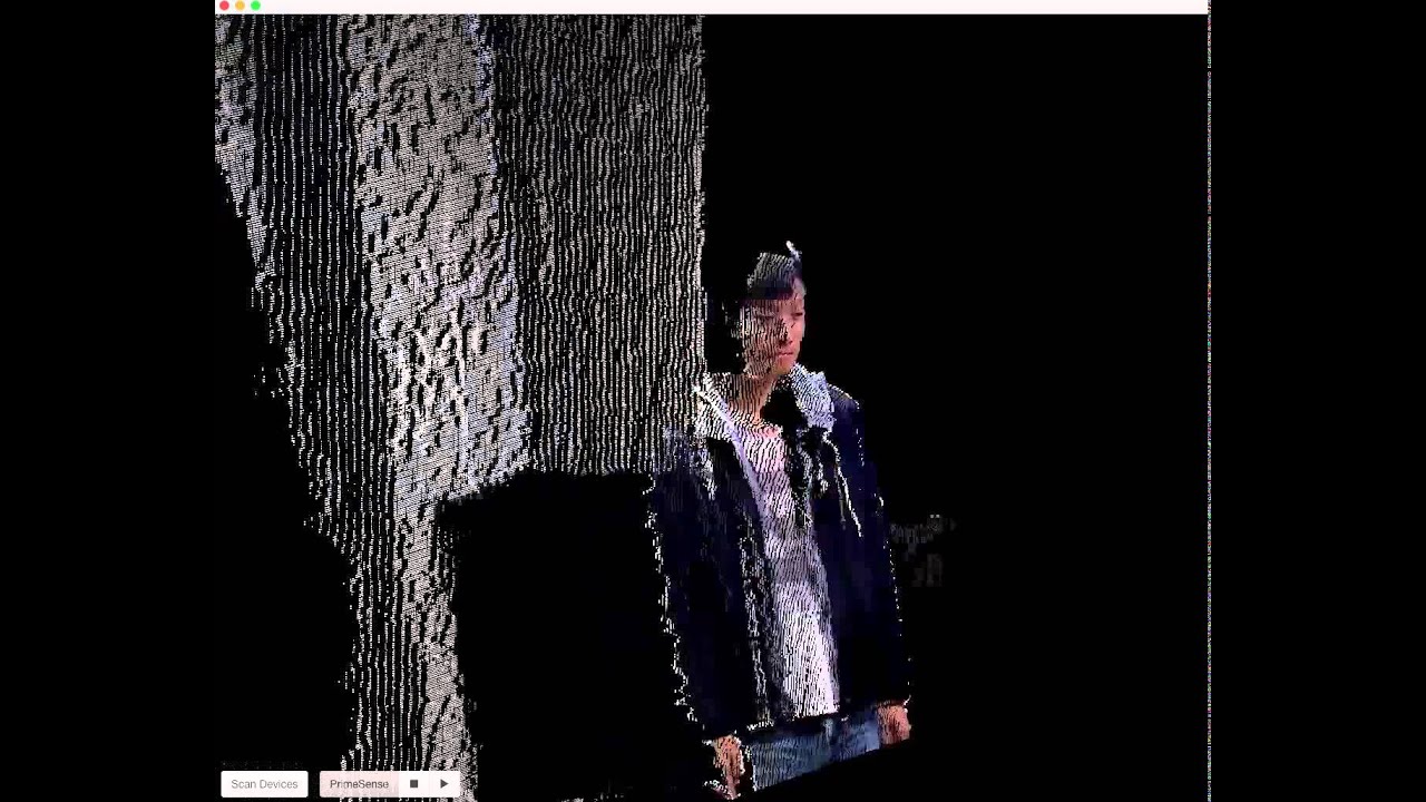 Three.js PointCloud + Chrome USB API + 3D Camera [Streaming]