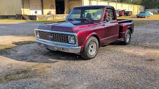 1971 Chevrolet C10 Stepside Pickup Restomod Walk Around and Drive By