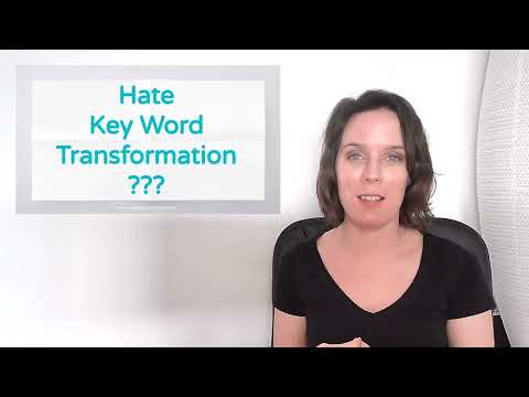 Cambridge C1 Key Word Transformation Online Course