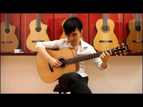 S.Yairi YD-18 All Solid Sitka Spruce & Mahogany acoustic guitar Dreadnaught ( in Vintage gloss) image 13